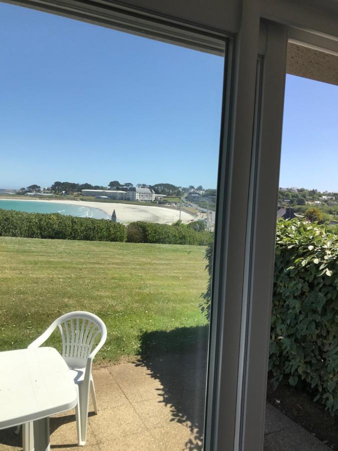 Maison 6 Pers Belle Vue Mer Piscine, Plage A 40 M Trévou-Tréguignec Dış mekan fotoğraf