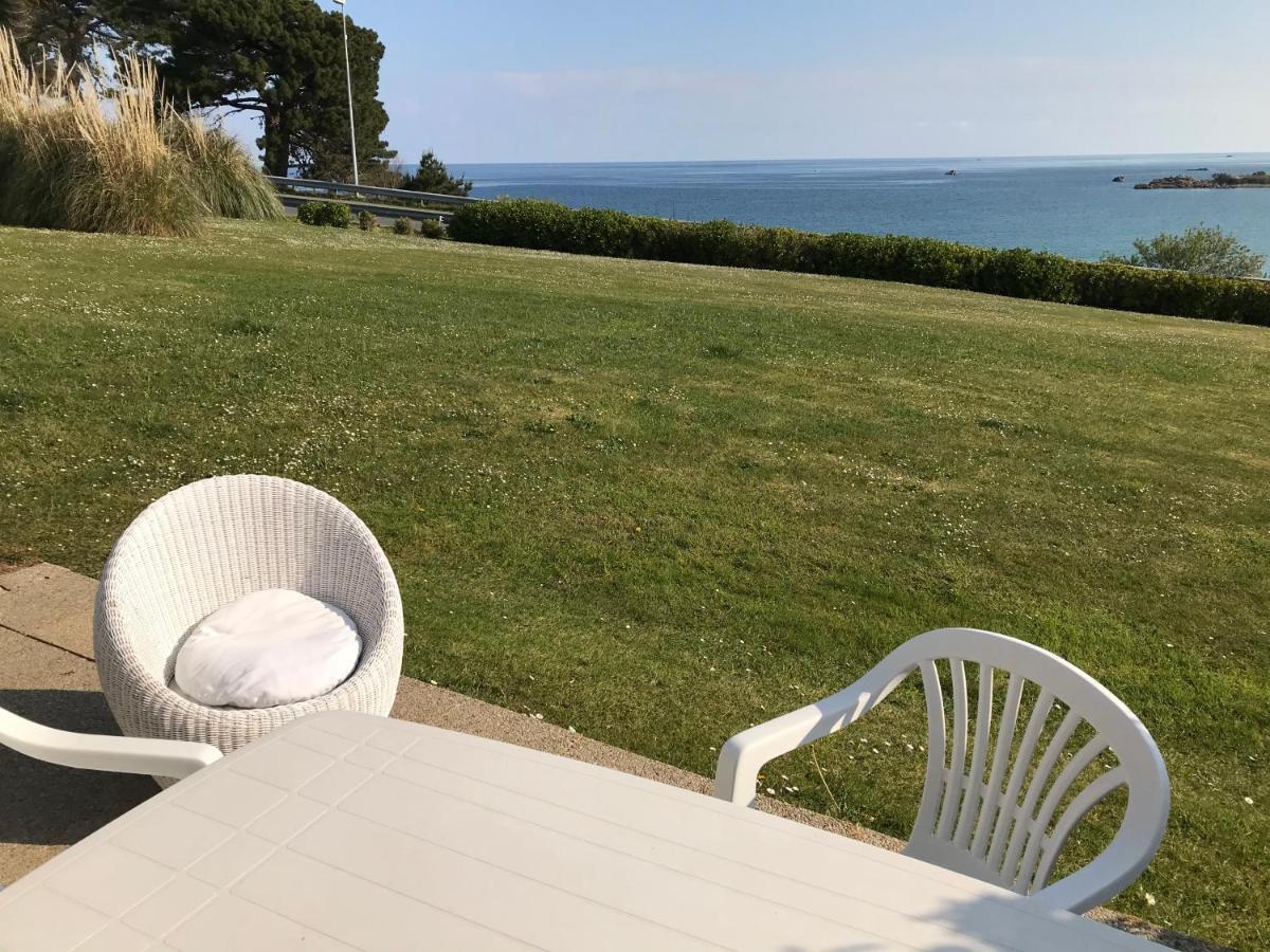 Maison 6 Pers Belle Vue Mer Piscine, Plage A 40 M Trévou-Tréguignec Dış mekan fotoğraf