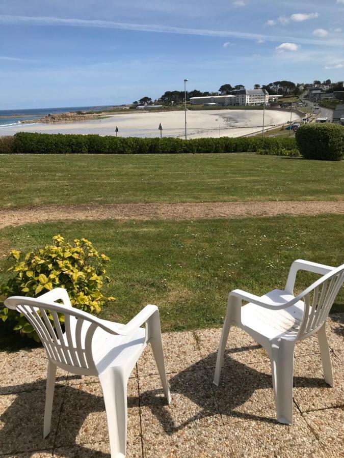 Maison 6 Pers Belle Vue Mer Piscine, Plage A 40 M Trévou-Tréguignec Dış mekan fotoğraf